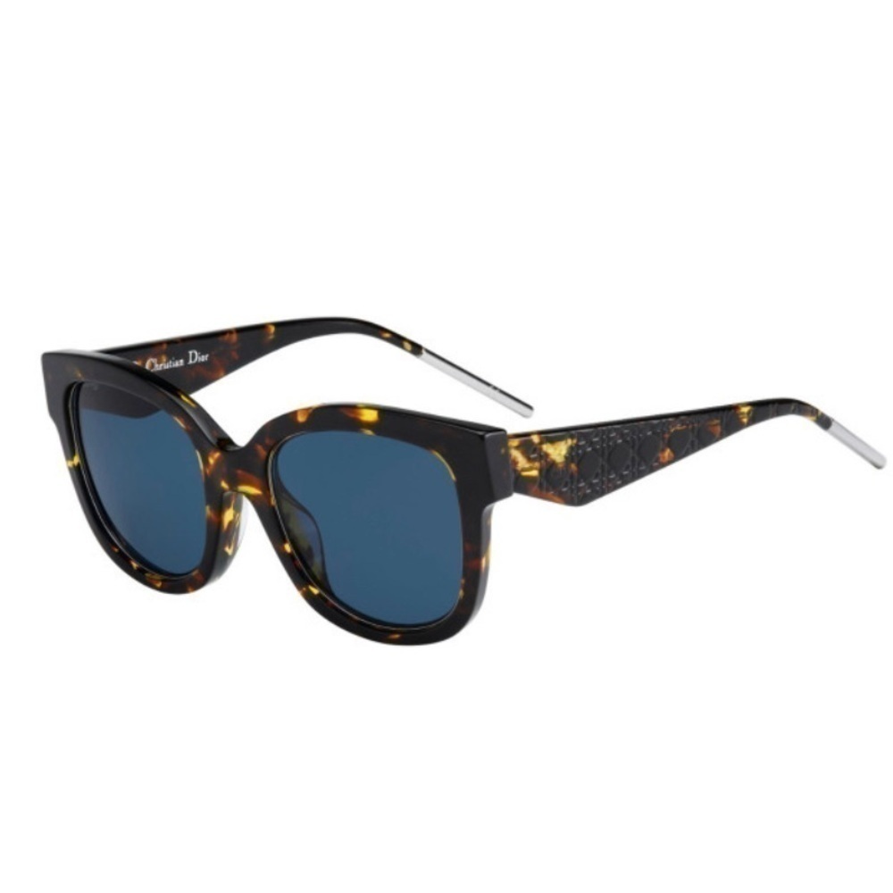 NWT Dior Very Dior 1 Women's Cat Eye Sunglasses in Havana